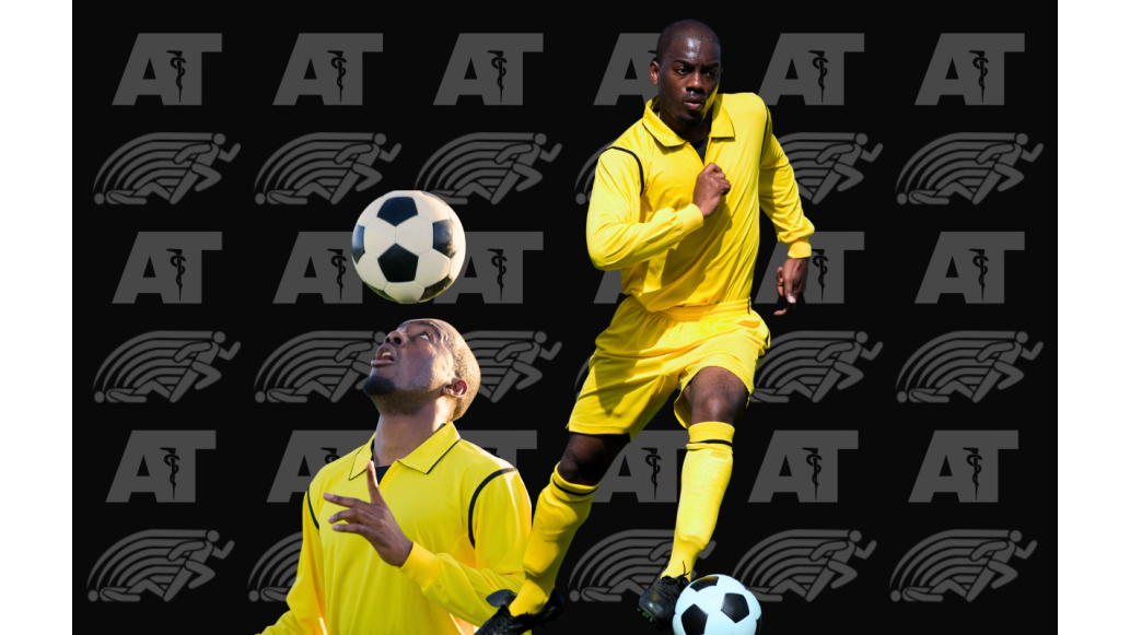 soccer player with soccer ball