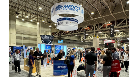 Medco's booth at NATA
