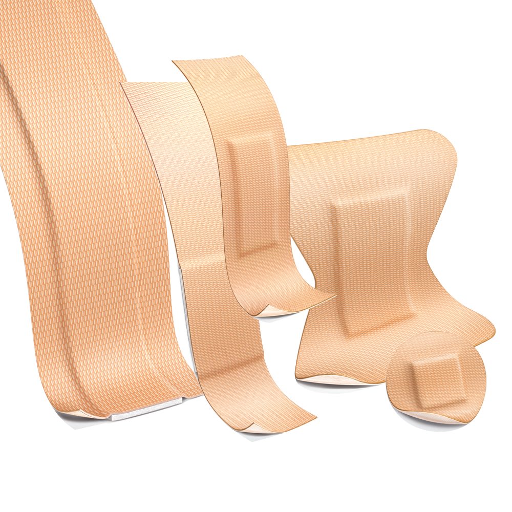 BSN Coverlet Strip Adhesive Lightweight Fabric Bandage Dressing Latex Free 1x 3