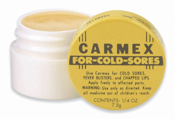 Carmex on cold sore discount