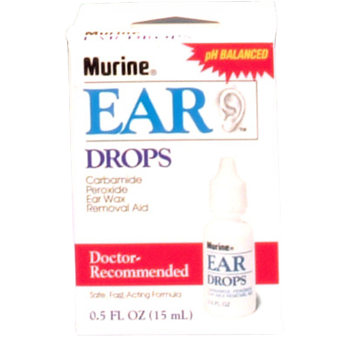 Murine Ear Wax Drops 1/2oz Bottle Medco Sports Medicine