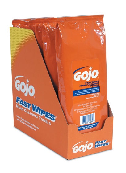 Gojo Fast Wipes HeavyDuty Cleaning Towels Medco Sports Medicine