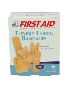 Assorted Flexible Fabric Bandages 
