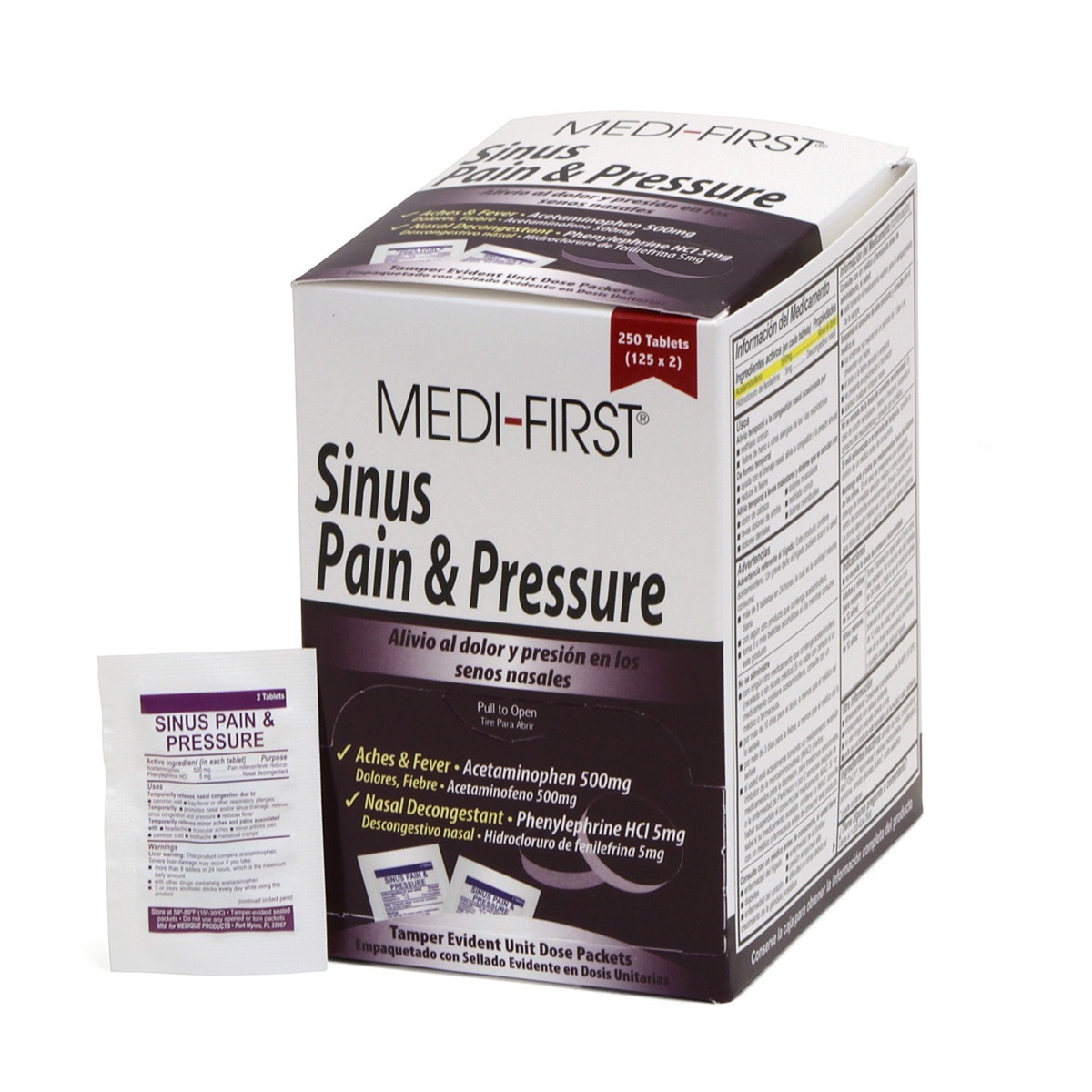 Medi-First Sinus Pain & Pressure
