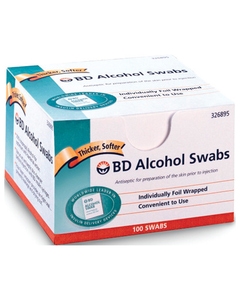 B-D Alcohol Swabs