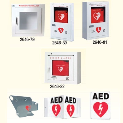 AED Cabinets/Brackets/Signs