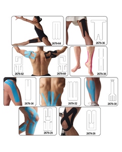 SpiderTech Pre-Cut Ready to Apply Kinesiology Tape
