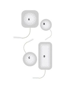 Advantrode White Foam Electrodes
