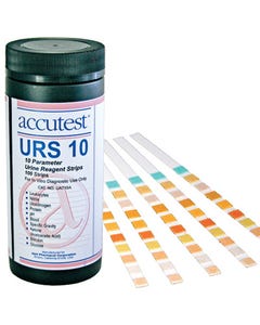 Accutest Urine Reagent Strips - 10 Parameter