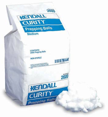 Kendall Curity Non-Sterile Cotton Balls
