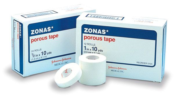 Johnson & Johnson Zonas Porous Tape Medco Sports Medicine