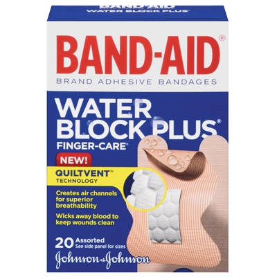Finger shop band aid