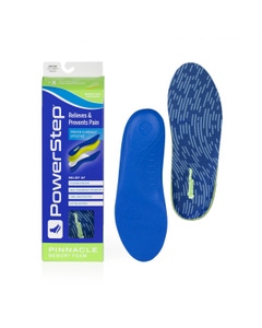PowerStep® Pinnacle Memory Foam Insoles - Neutral Arch Supporting Insoles