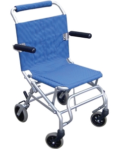 Super Light Folding Transport Chair with Carrying Bag