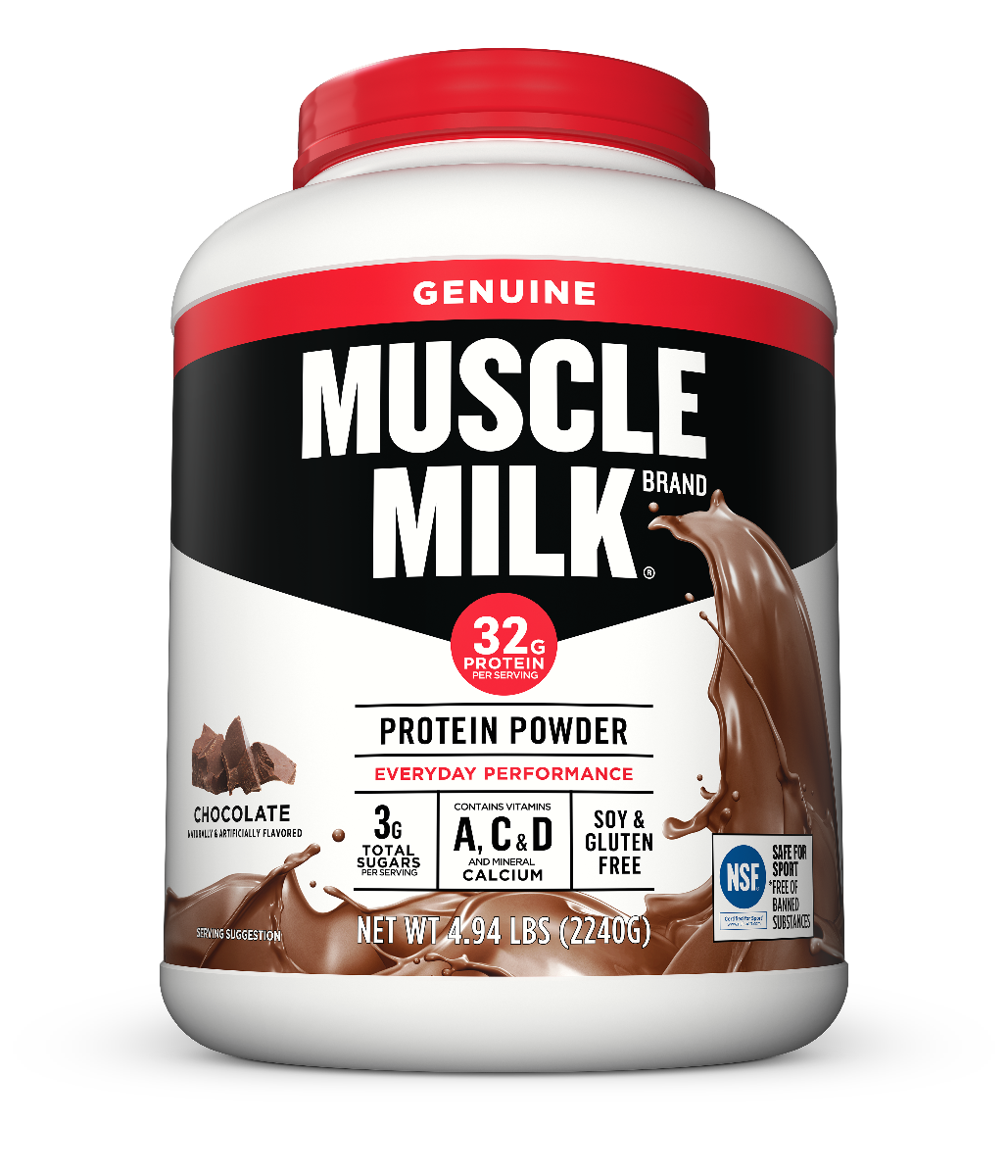 Muscle Milk Genuine Powder 4.9 lb Canister - Vanilla Creme