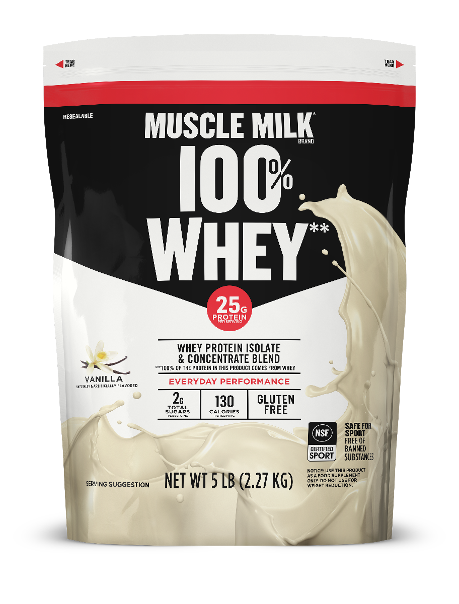 Muscle Milk 100% Whey Protein Powder - Chocolate