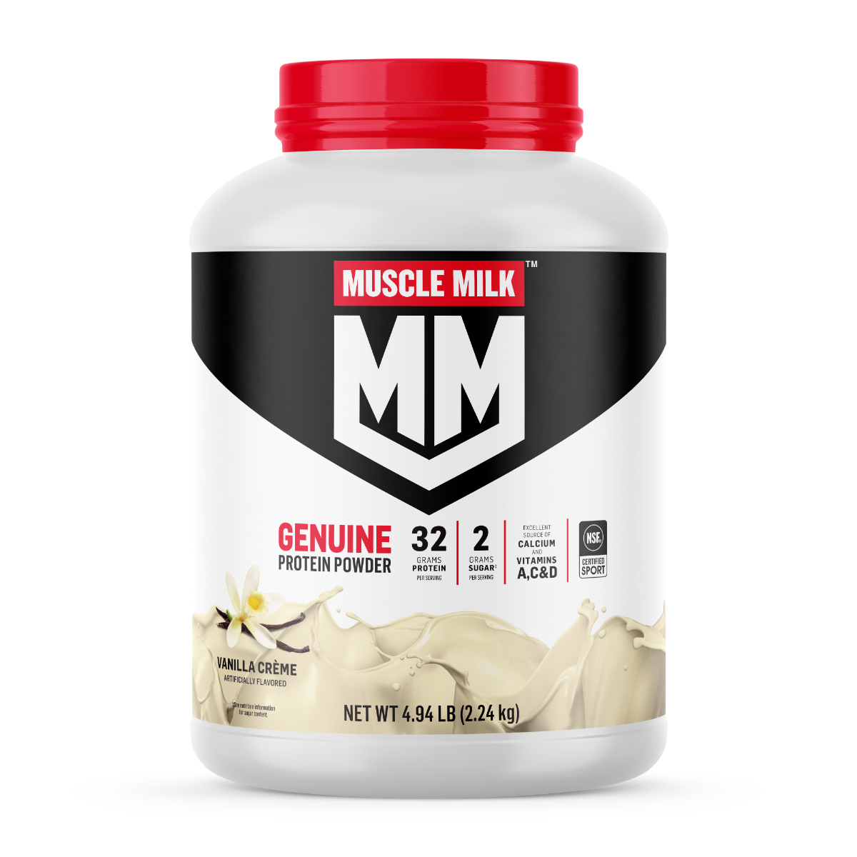 Muscle Milk Gainer Protein Powder - cookies and creme
