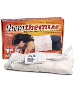 relief pain with TheraTherm digital moist electric heating pad - Performance Health 