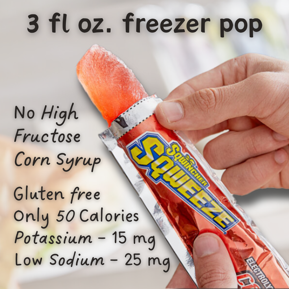 Sqwincher Sqweeze: Electrolyte Replenishing Freezer Pops