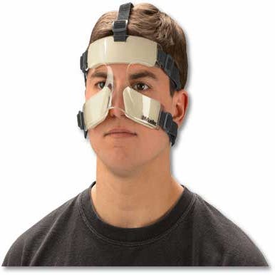  AMLESO Nose Guard for Broken Nose, Protective Facial Cover Nose  Guard Black Face Shield, Adjustable Broken Nose Mask for Sports : Sports &  Outdoors