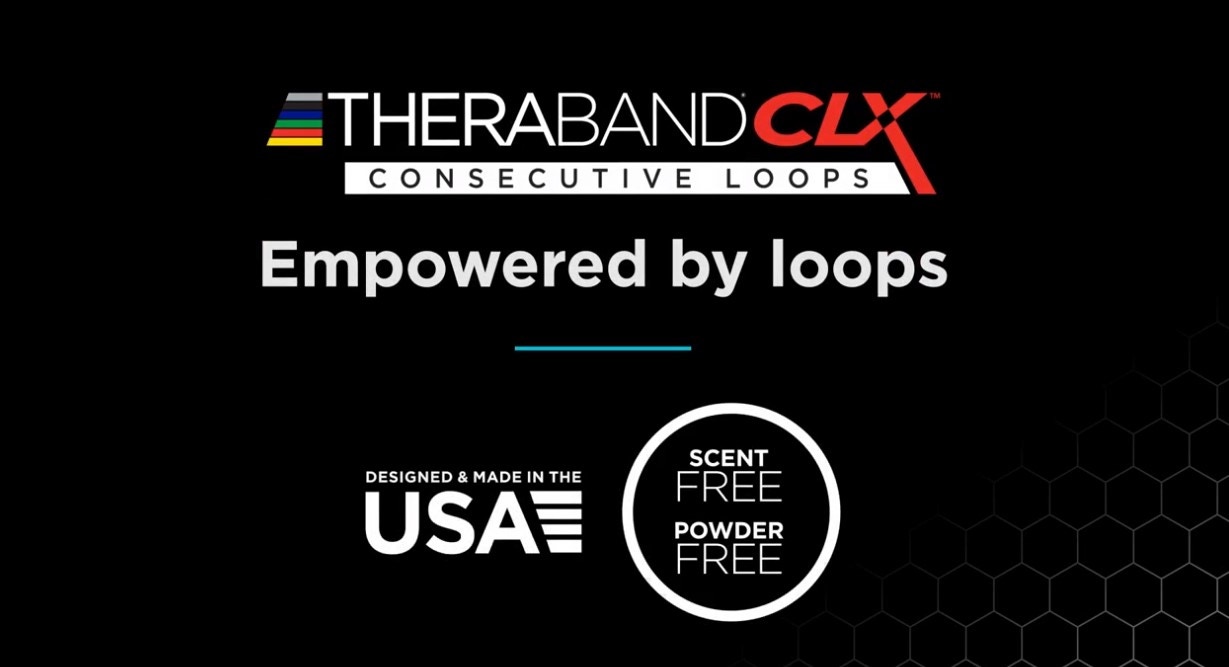 THERABAND CLX Consecutive Loops Countertop Display