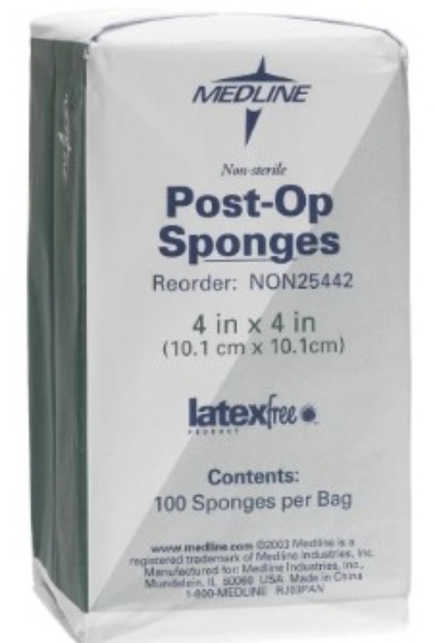 Post-Op Gauze Sponges | Medco Sports Medicine