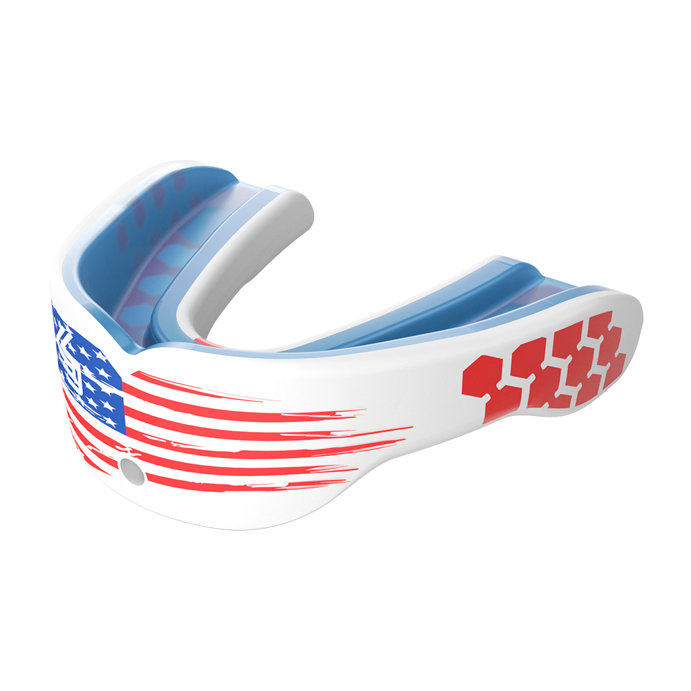 Protège-dents Shock Doctor Sport Max Airflow – Taille Unique – Bleu – Neuf