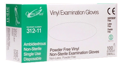 William Provamed限定版 5箱セット OmniTrust Vinyl Powder-Free Exam Gloves | Latex-Free & Disposable