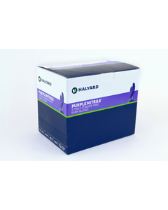 Halyard Purple Nitrile Sterile Powder-free Exam Gloves