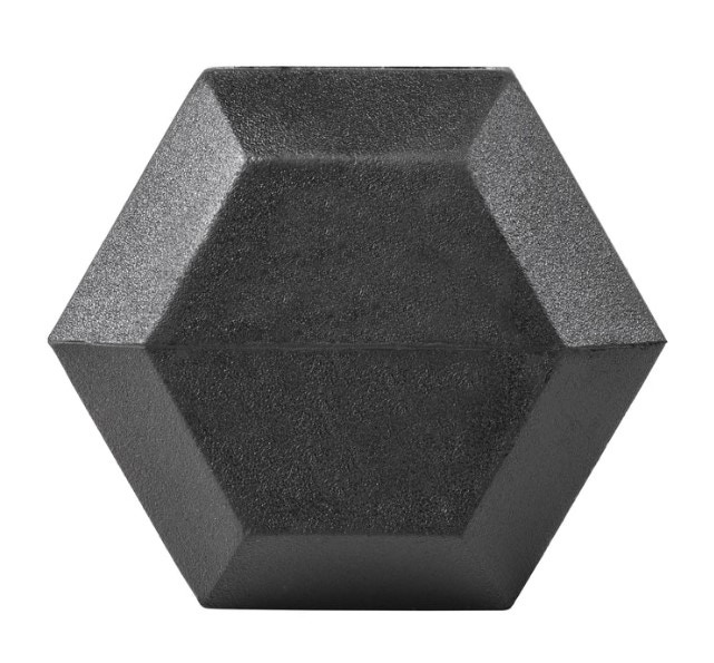 Lifeline Hex Rubber Dumbbell