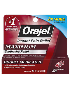 Orajel Toothache Pain Relief Gel