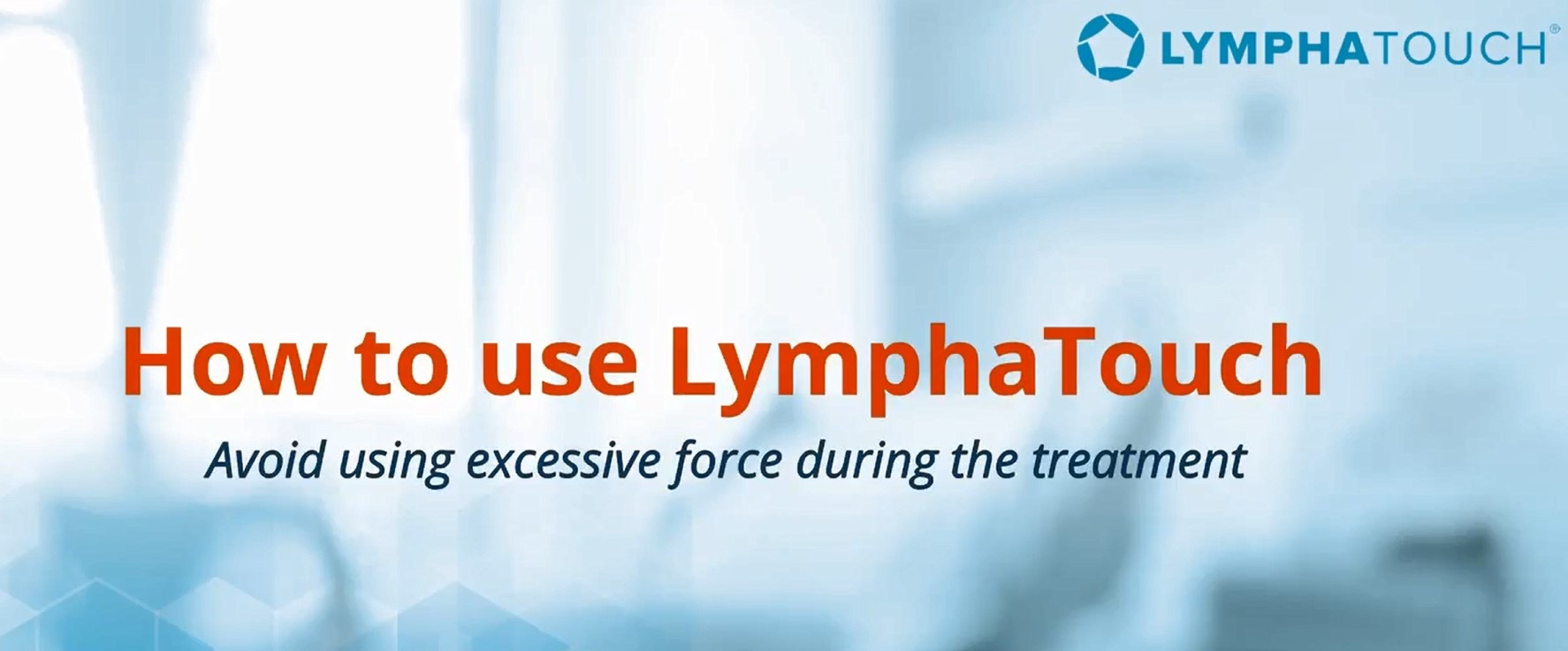 Lymphatouch Pro Therapy - Device LT02