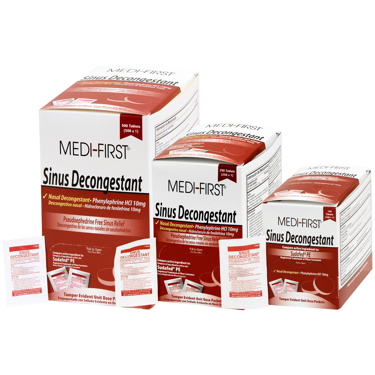 Medi-First Sinus Decongestant | Clear Congestion & Keep Moving | Medco ...