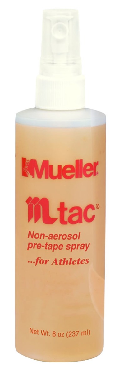 Mueller M Tac Non-Aerosol Pre-Tape Spray, 8 oz, 12 ct Mueller M Tac Non-Aerosol Pre-Tape Spray, 8 oz, 12 ct