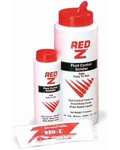 Cleanup with Red Z Solidifier - Body Fluid Management