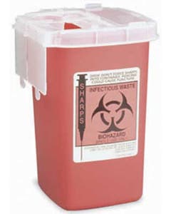 Sharps Disposable Phlebotomy Container