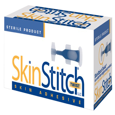 SkinStitch Snip Topical Tissue Adhesive, Surgical Adhesive Glue for Skin,  Wound Closure, Liquid Skin Stitch Adhesive for Wounds, Minor Cuts, Burns 