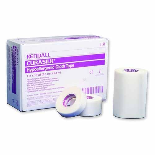 Kendall Curasilk Hypoallergenic Cloth Tape