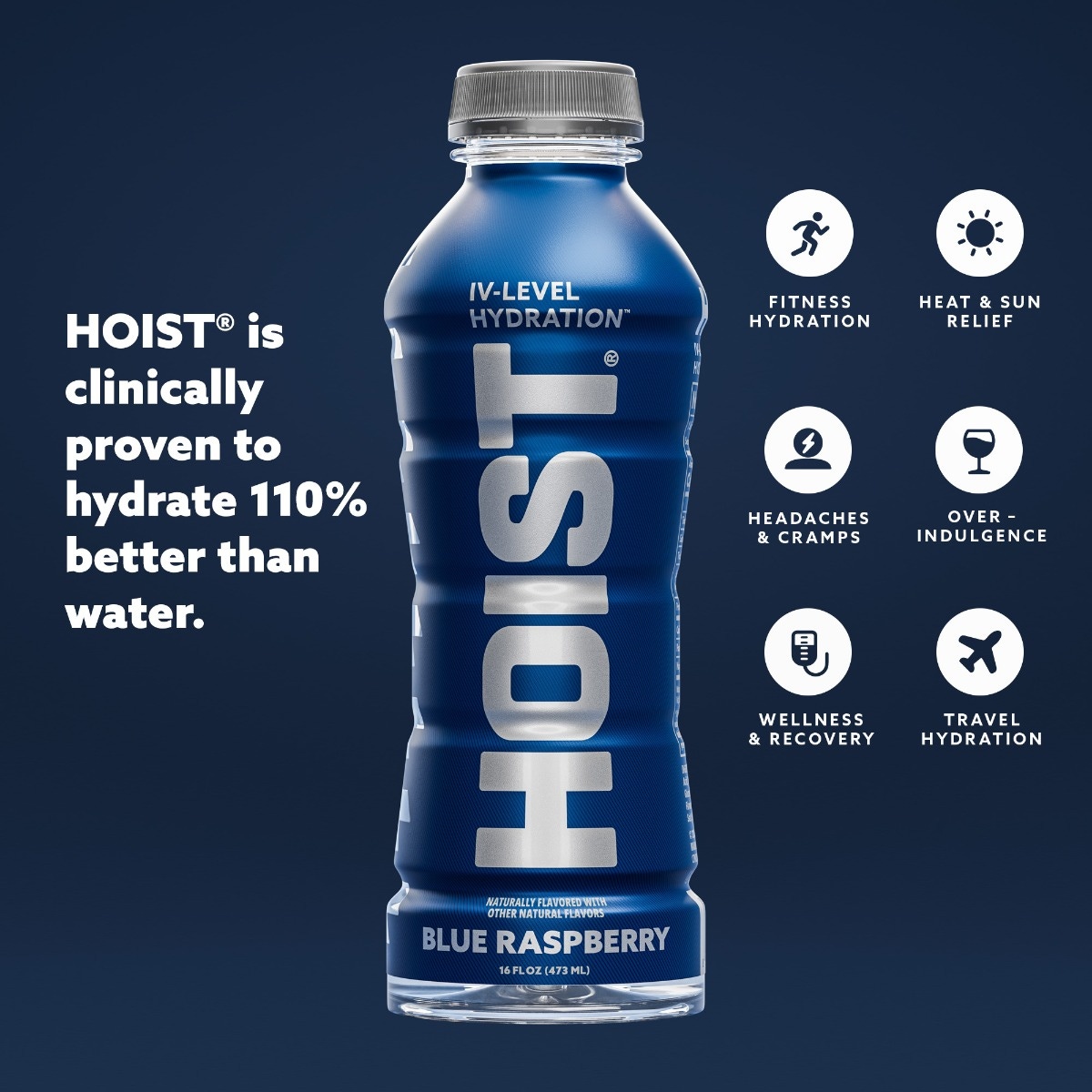 Hoist Ready-to-Drink IV-Level Hydration Bottles - group