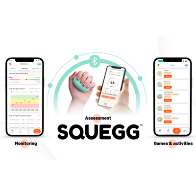 Squegg - Smart Dynamometer & Hand Grip Trainer